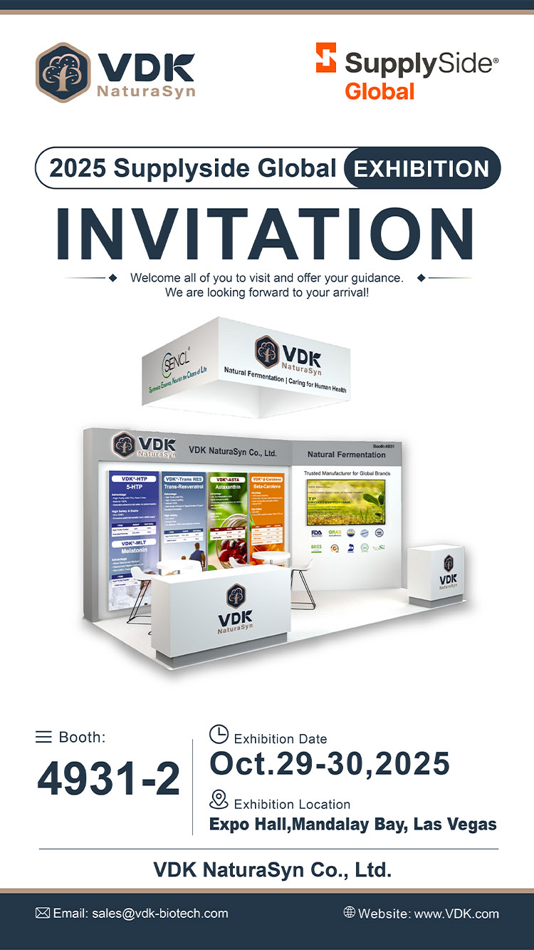 河北维达康（VDK NaturaSyn） 携 VDK® 虾青素酯等创新产品亮相 2025 美国 Supply Side Global